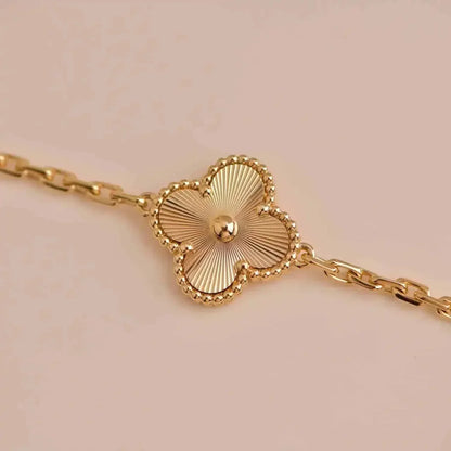 [Lumi Jewels]CLOVER 5 FLOWERS LASER BRACELET
