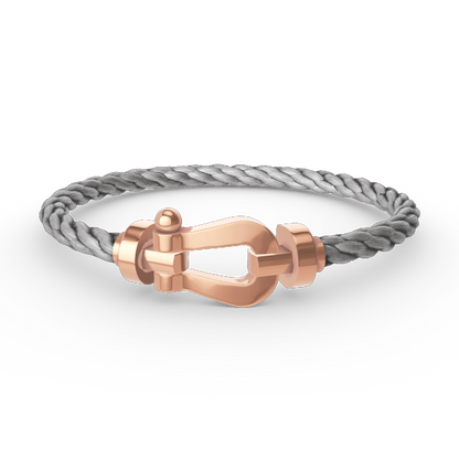 [Lumi Jewels]FORCE LARGE HORSESHOE NO DIAMOND BRACELET ROSE GOLD