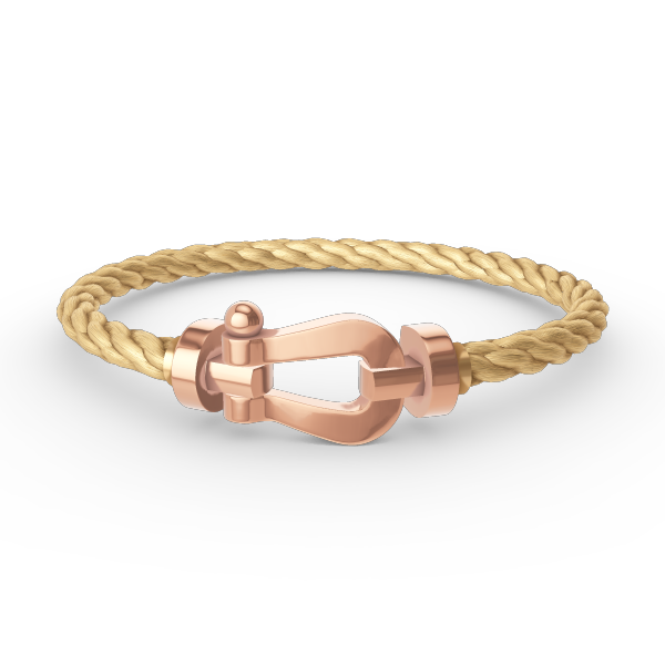 [Lumi Jewels]FORCE LARGE HORSESHOE NO DIAMOND BRACELET ROSE GOLD