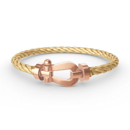 [Lumi Jewels]FORCE LARGE HORSESHOE NO DIAMOND BRACELET ROSE GOLD