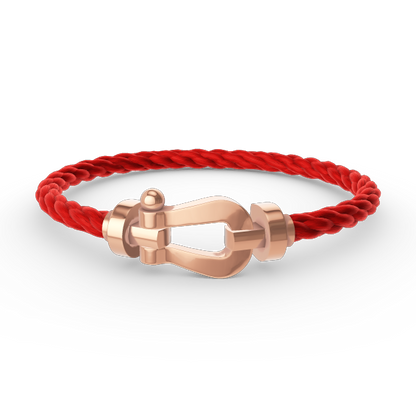 [Lumi Jewels]FORCE LARGE HORSESHOE NO DIAMOND BRACELET ROSE GOLD