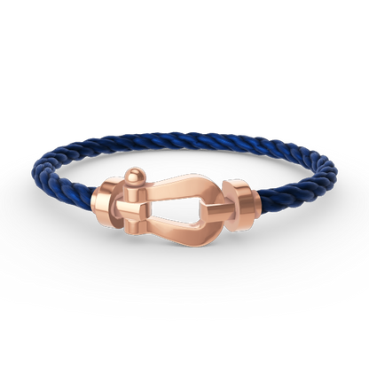 [Lumi Jewels]FORCE LARGE HORSESHOE NO DIAMOND BRACELET ROSE GOLD