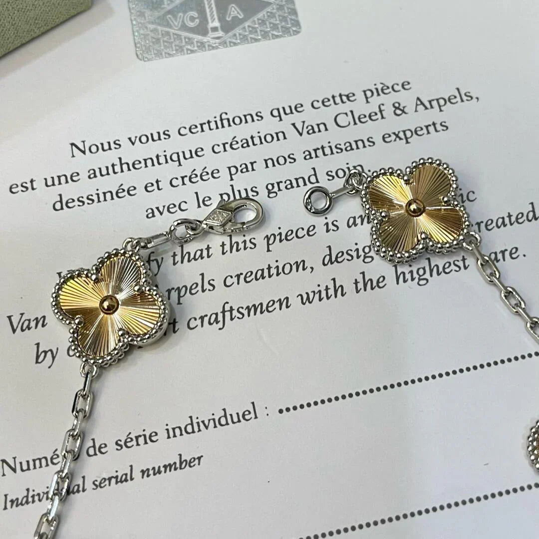 [Lumi Jewellery] CLOVER 5 MOTIF LASER BRACELET COLLECTION