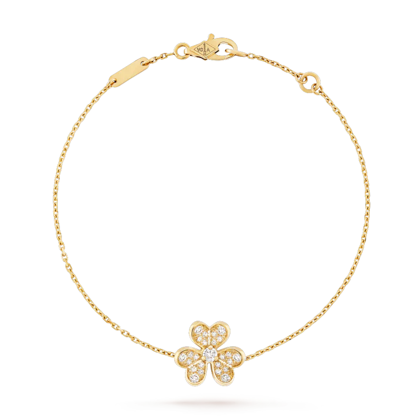 [Lumi Jewels]FRIVOLE GOLD FLOWER DIAMOND BRACELET