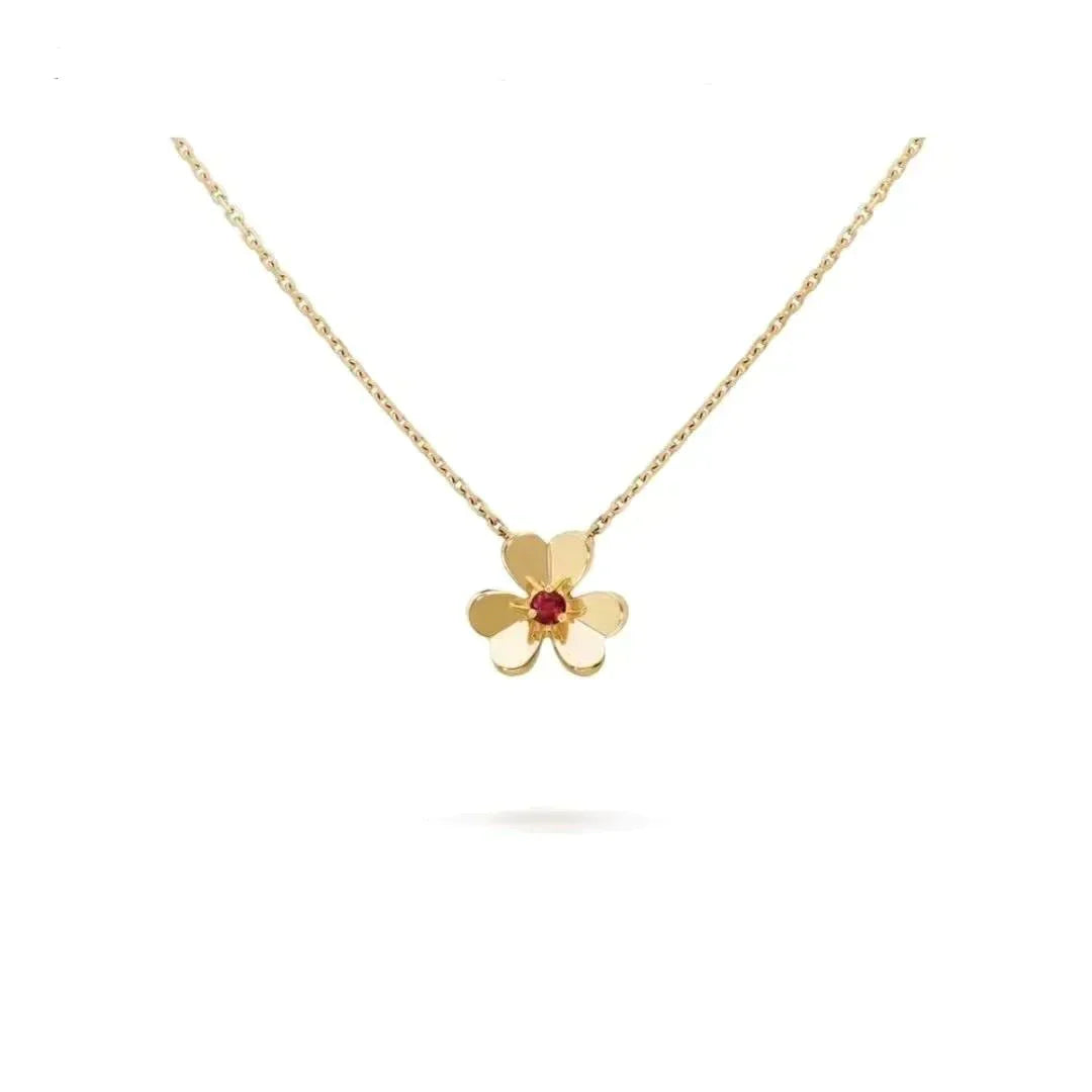 [Lumi Jewels]FRIVOLE GOLD FLOWER NECKLACE