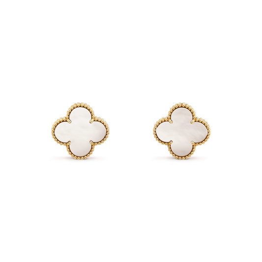 [Lumi Jewels]CLOVER MINI GOLD EARRINGS