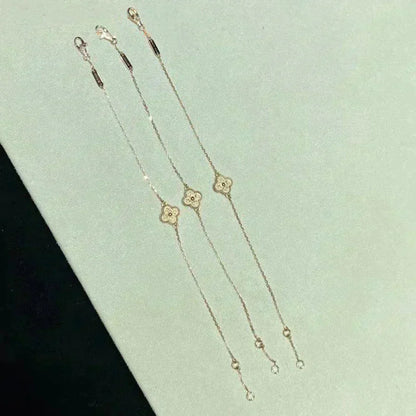 [Lumi Jewels]CLOVER SINGLE FLOWER BRACELET