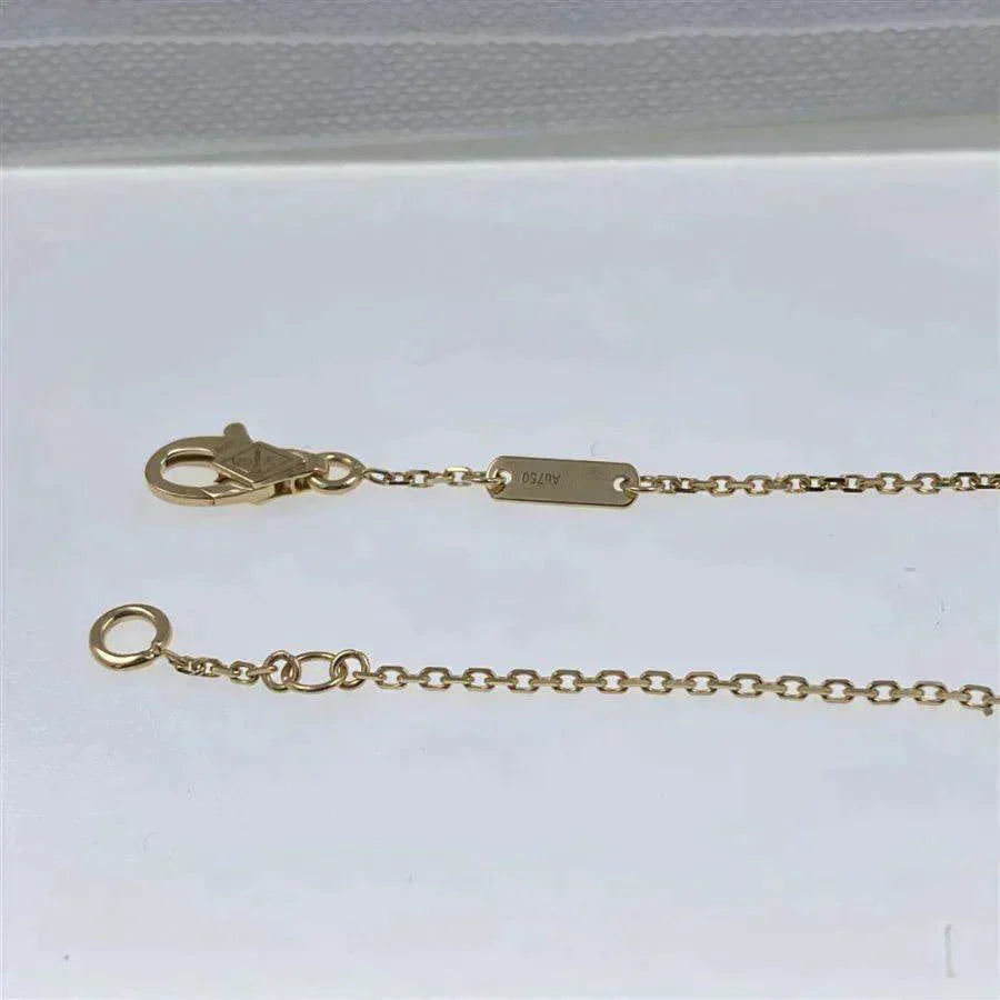 [Lumi Jewels]CLOVER  CARNELIAN SINGLE FLOWER BRACELET