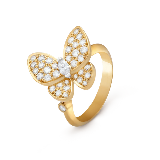 [Lumi Jewels]BUTTERFLY DIAMOND RING