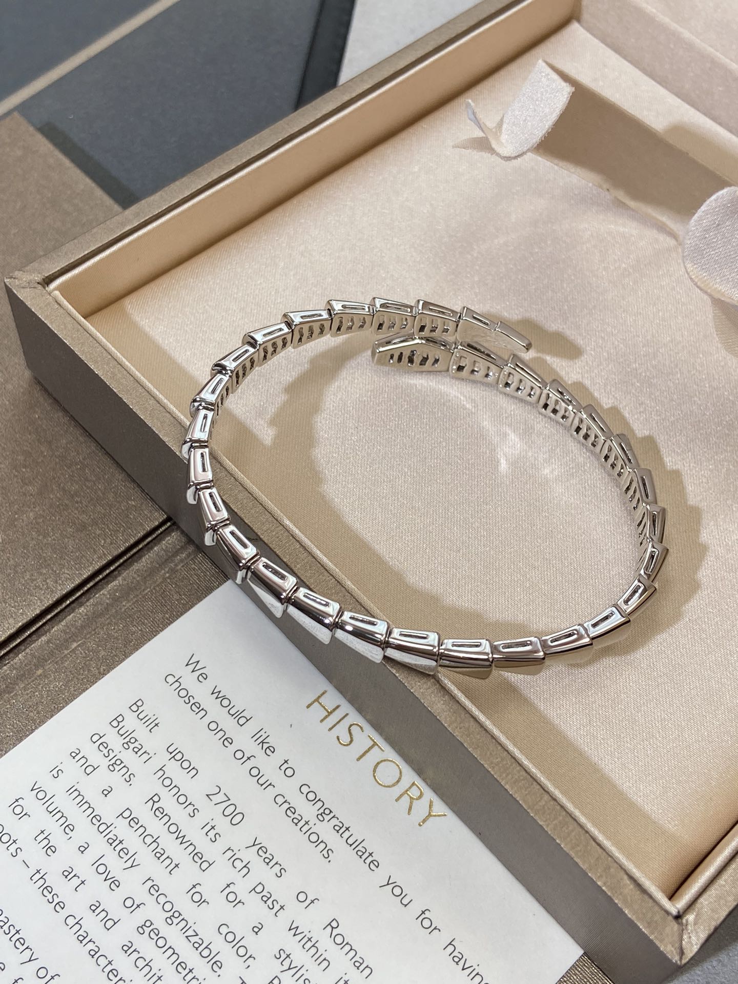 [Lumi Jewels]SERPENTI VIPER SILVER BRACELET