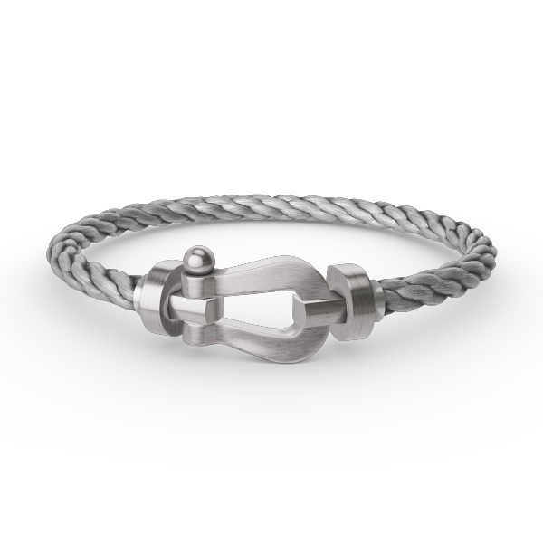 [Lumi Jewels]FORCE LARGE HORSESHOE NO DIAMOND BRACELET SILVER