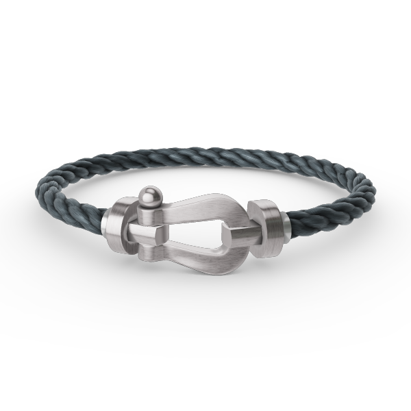 [Lumi Jewels]FORCE LARGE HORSESHOE NO DIAMOND BRACELET SILVER