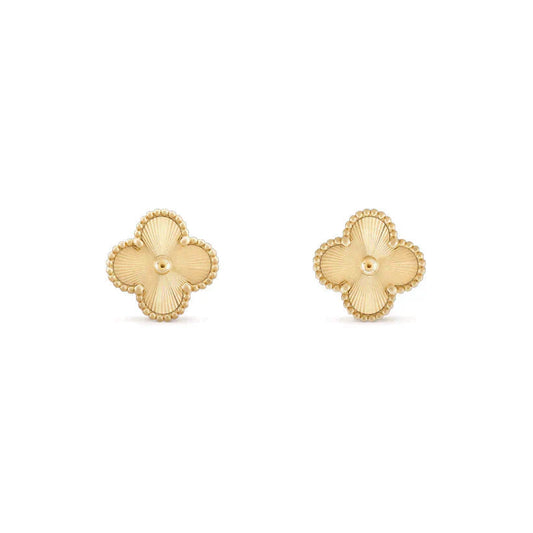 [Lumi Jewels]CLOVER MEDIUM 1 MOTIFS LASER EARRINGS
