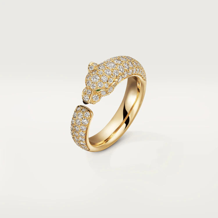 [Lumi Jewels]PANTHERE PINK GOLD DIAMOND RING