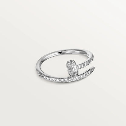 [Lumi Jewels]JUSTE RING 1.8MM SILVER DIAMONDS