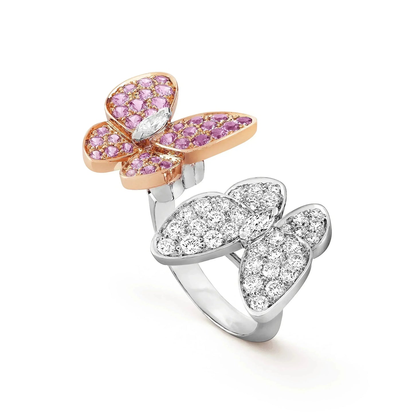 [Lumi Jewels]TWIN BUTTERFLY DIAMOND RING